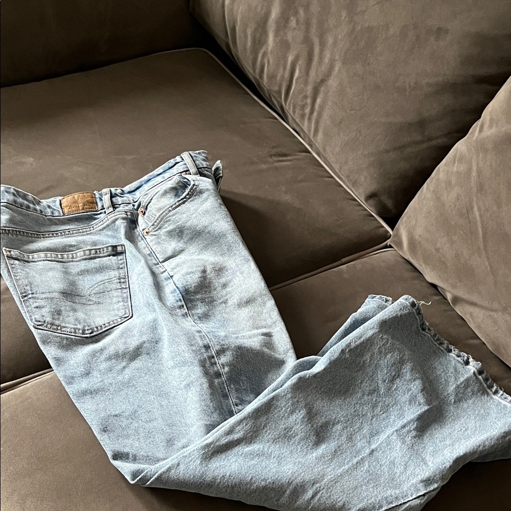 American Eagle Outfitters Light Blue Boot Cut Jeans